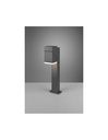 Lampada da Terra Palo Basso Led Orientabile Antracite IP54