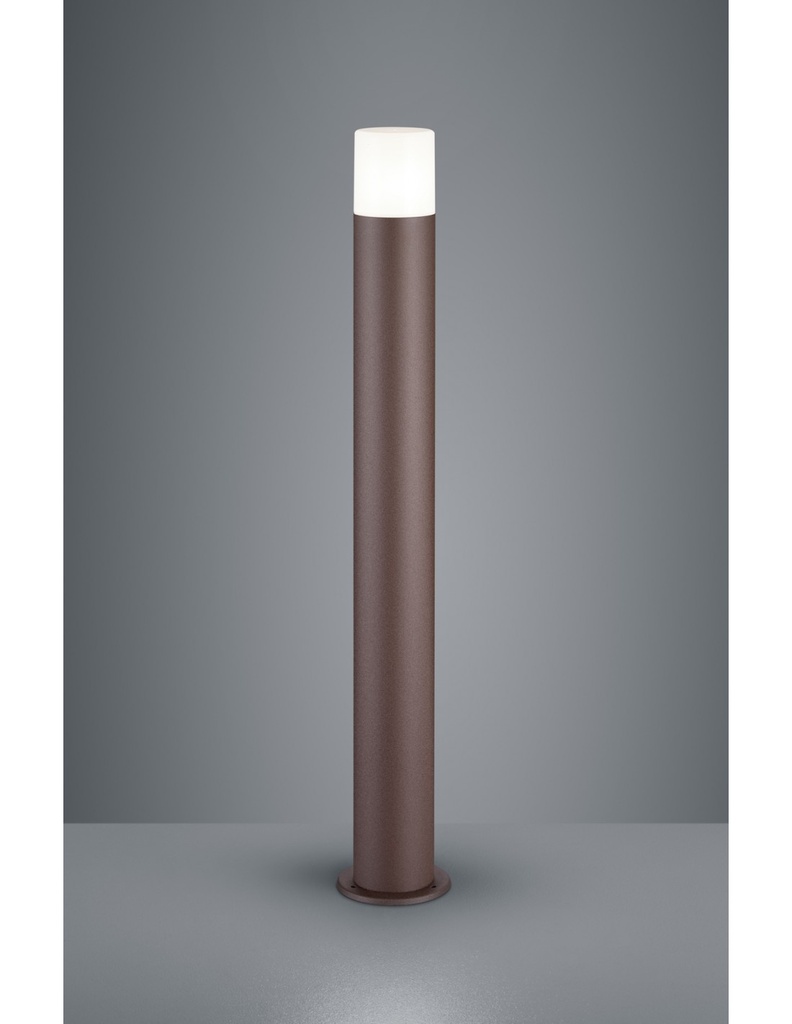 Palo da Esterno Hoosic 1xE27 Ruggine H80 cm IP44