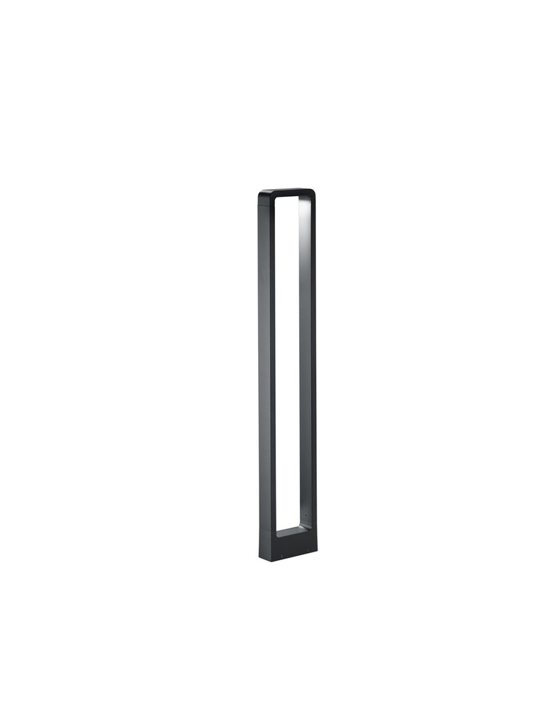 Palo da Esterno LED Antracite H100 cm