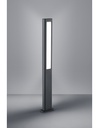 Palo da Esterno Rhine Led IP54 Antracite H100 cm