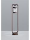 Palo da Esterno Ruggine H100 cm con Sensore Crepuscolare
