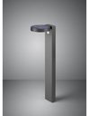 Palo da Esterno LED Antracite con Sensore Movimento