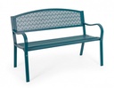 Panca Lizette Ocean - Design moderno per spazi esterni - Dimensioni: 123x55x84 cm