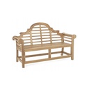 Panca da giardino in Legno teak FSC cm 150 x 63 x h 104