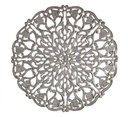 Pannello Vishal Grigio Anticato 80x80