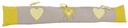 Paraspifferi grigio-gi. st-0518 - 15 x 15 x 90 cm