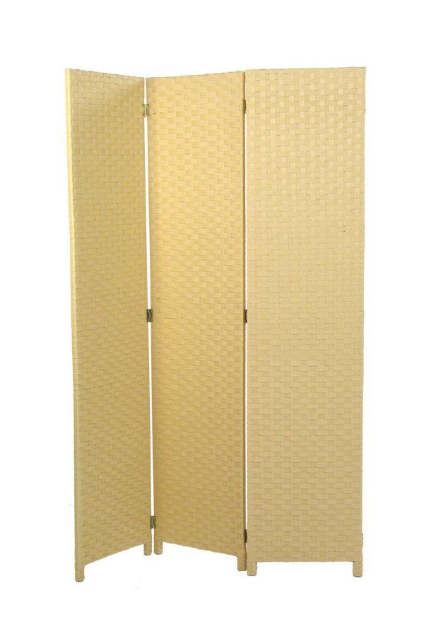 Paravento in carta a 3 ante naturale cm40x3h175