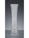 Piantana Cilindro Svasato Gravis Tessuto Grigio 2xE27 Trio Lighting