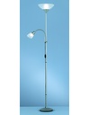 Piantana Con Spot da Lettura Dimmerabile Erzwo Titanio Ø28 cm Trio Lighting