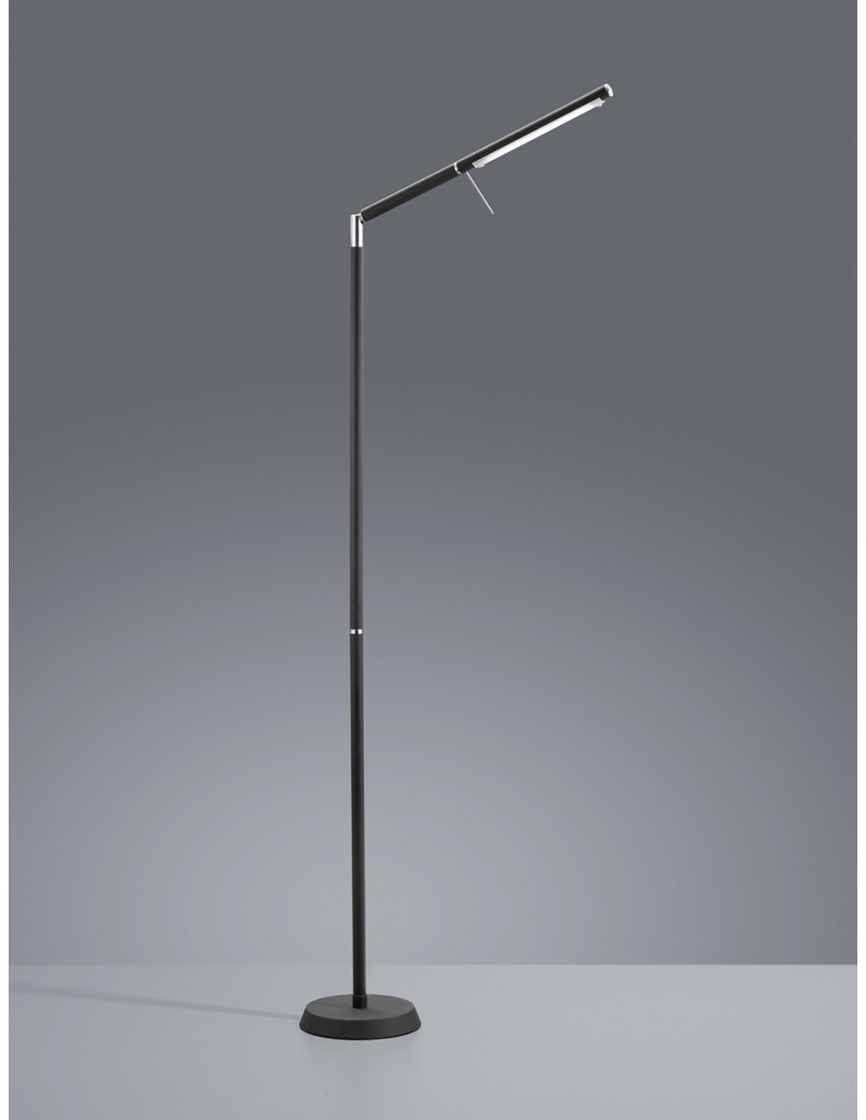 Lampada da Terra Led Filigran Nero Sensore Touch H162 cm
