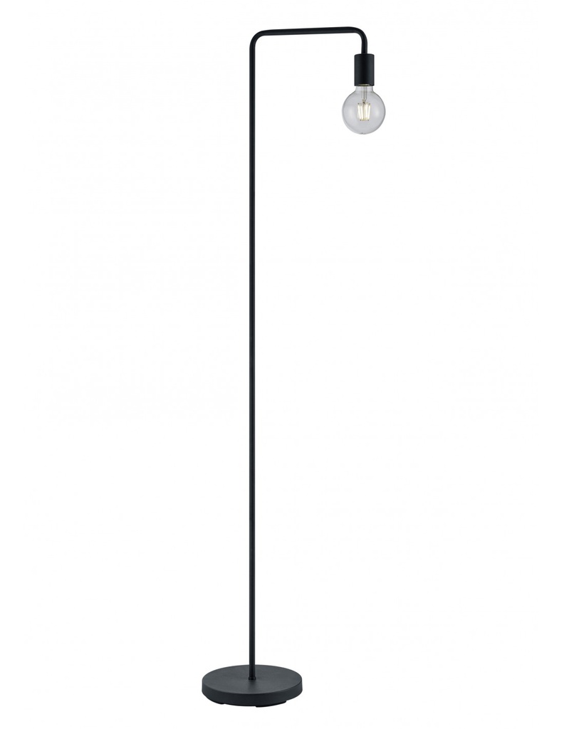 Piantana Minimal Diallo Nero H149 cm Portalampada E27