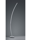 Piantana Led 11W H158 cm Alluminio Spazzolato
