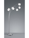 Piantana Tommy Nichel 5xE14 Tessuto Bianco H200 cm