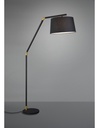 Piantana Tracy in Tessuto Nero H175 cm
