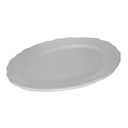 Piatto ovale bianco Juliet cm35x26h3