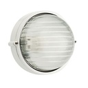 Plaf.Grande E27  linea industriale tonda  bianco