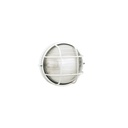 Plaf.Picc.Gabbia  linea industriale tonda  bianco