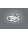 Plafoniera a 3 Anelli Orientabili LED Dimmer Circle Nichel Trio Lighting