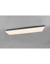 Plafoniera Rettangolare Moderna Led Dimmer 34w Alluminio