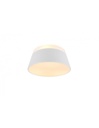 Plafoniera Cono Bianco Ø45 cm Doppia Illuminazione