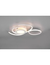 Plafoniera Design Moderno Led Dimmer Jive Bianco