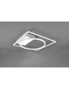 Plafoniera LED Dimmerabile Bianco L64 cm