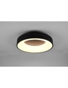 Plafoniera LED Dimmerabile Nero Ø45 cm