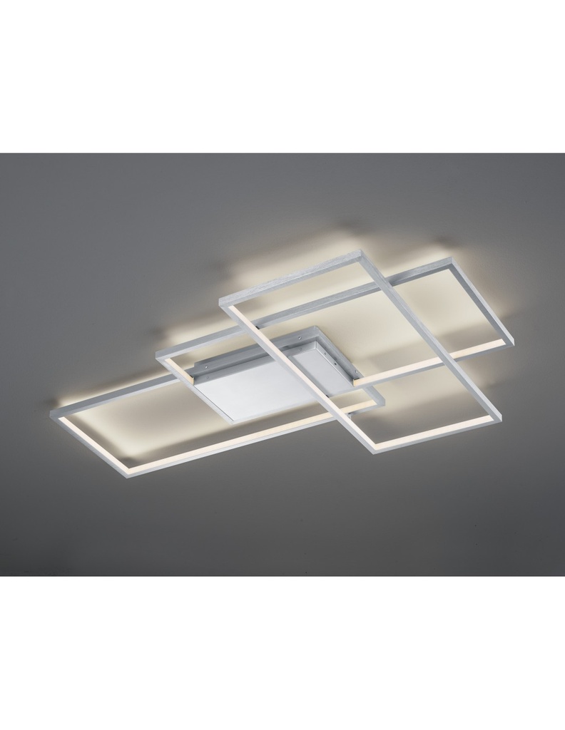 Plafoniera Led Thiago 3 Rettangoli L114 cm