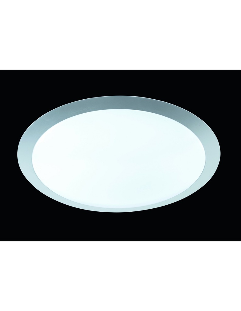 Plafoniera Moderna Led 25W Dimmerabile Alluminio Ø42 cm