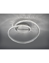 Plafoniera Moderna Rubin Led Dimmerabile RGB Effetto Cristallo Ø45 cm