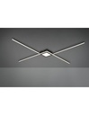 Plafoniera Oxford Bacchette X Led Antracite Trio Lighting