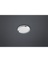 Plafoniera Rotonda LED Dimmerabile Cromo Ø26 cm