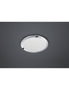 Plafoniera Rotonda Led Dimmerabile Cromo Ø40 cm