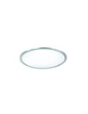 Plafoniera Rotonda Led Dimmerabile Rgbw Nichel Ø40 cm