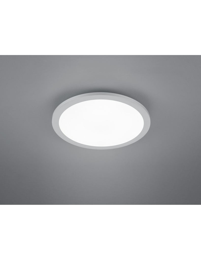 Plafoniera Rotonda Led Ø30 cm Alluminio