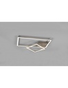 Plafoniera Inclinabile Nichel Led Dimmer 4000k