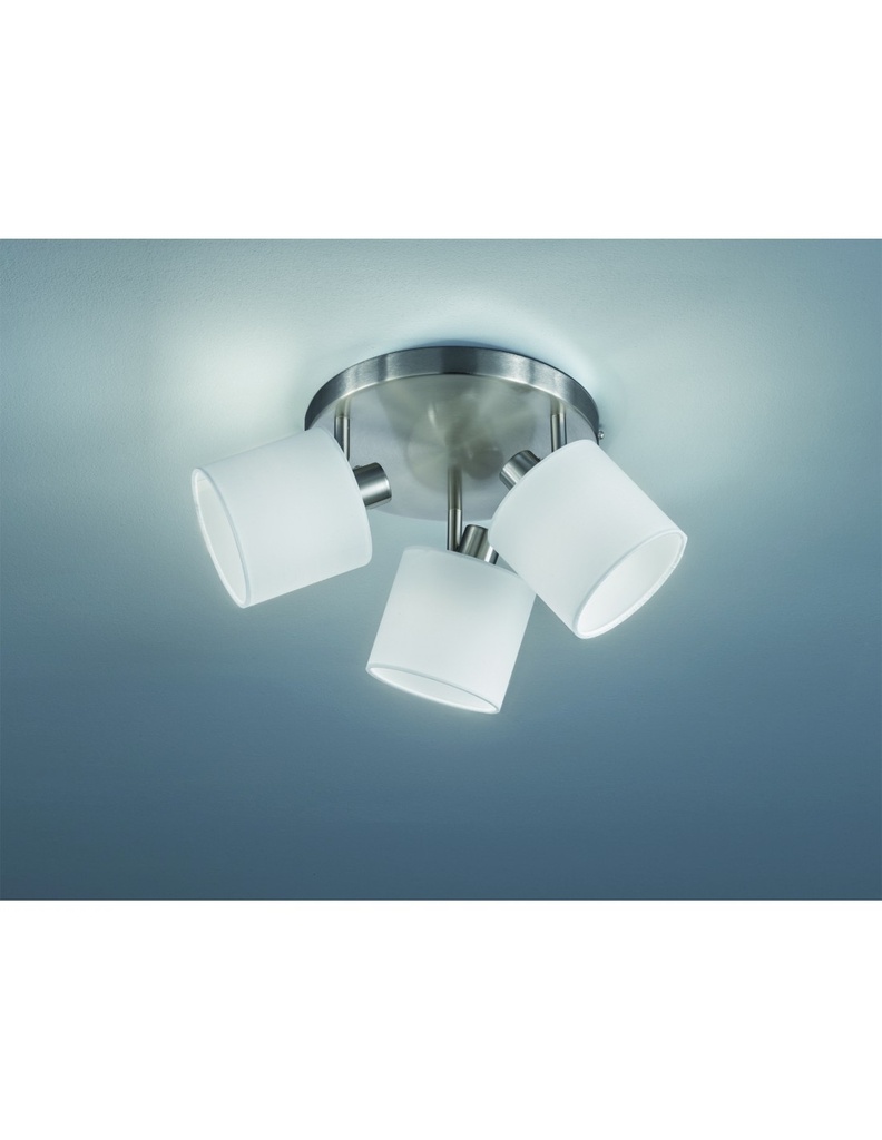 Plafoniera Tommy 3xE14 Spot Nichel Ø25 cm Trio Lighting