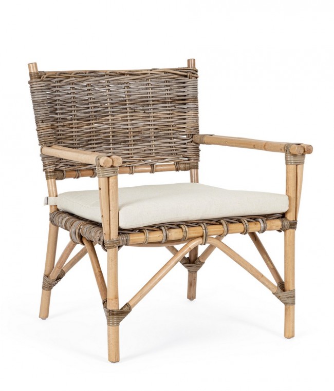 Poltrona in Rattan Intrecciato Tarifa