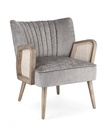 Poltrona Virna Silver - Eleganza e comfort per il tuo spazio abitativo