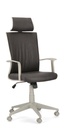 Poltrona ufficio tessuto nero Gordon - Design ergonomico e comfort per il tuo spazio di lavoro