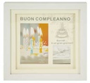 Portafoto Compleanno Me-0020 27 x 27 x 2,5 cm