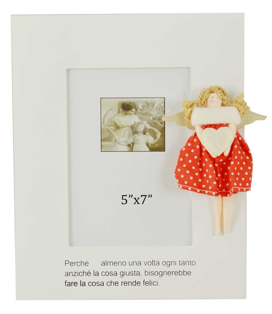 Portafoto Dream Princesses Rosso - 21,5 x 2,5 x 26,5 cm