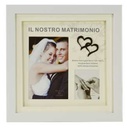 Portafoto matrimonio me-0014 27 x 27 x 2,5 cm