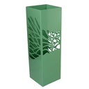 Portaombrelli metallo albero verde quadro 15,5x15,5 cm