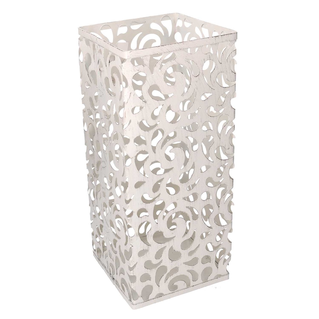 Portaombrelli Metallo Crema Quadro 20,2x20,5h48