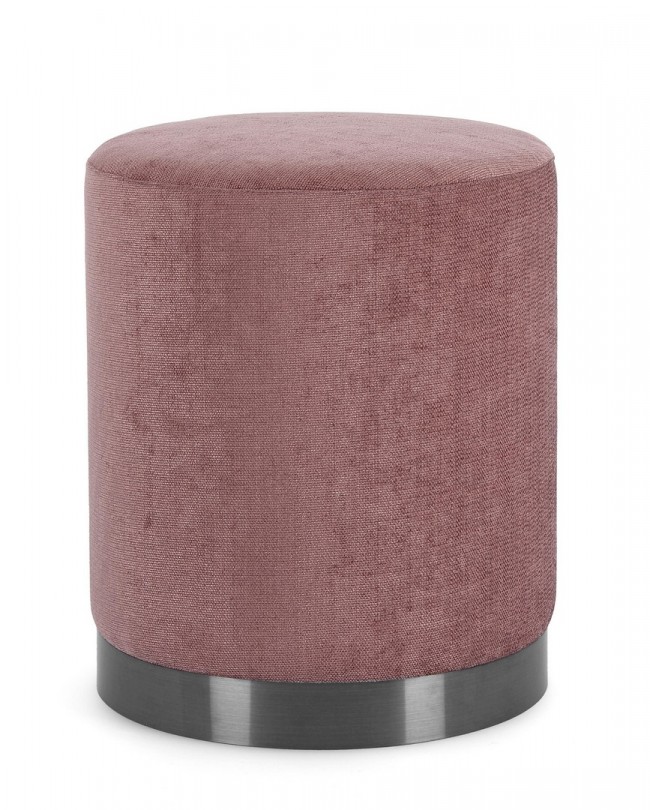 Pouf Ernestine Dark Rose