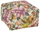 Puff tessuto fantasia cm. 53 x 53 h 35