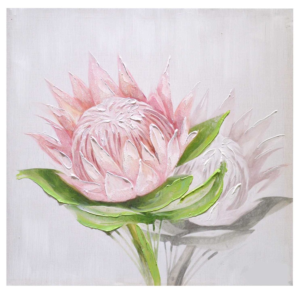 Quadro Fiori Rosa YC-2228B 60x60 cm