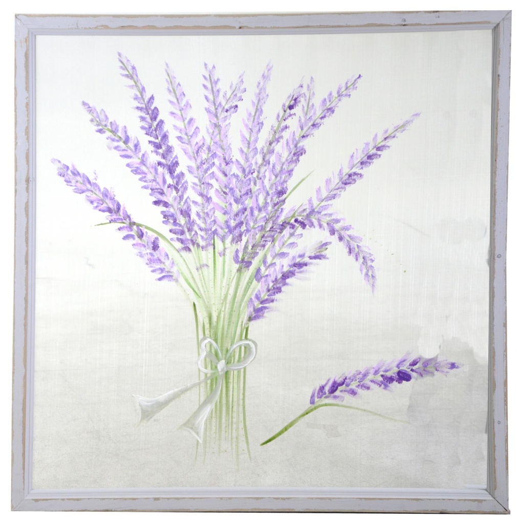 Quadro Lavanda su Rete YC-2219A 80x80 cm