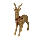 Renna in resina oro 14,5x6x20 cm